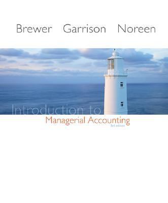 Introduction to managerial accounting