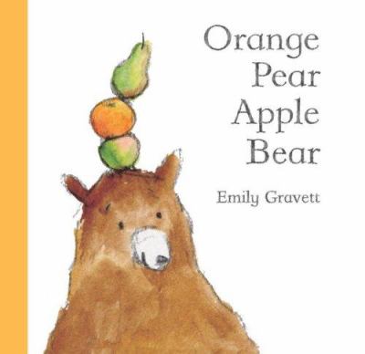 Orange pear apple bear