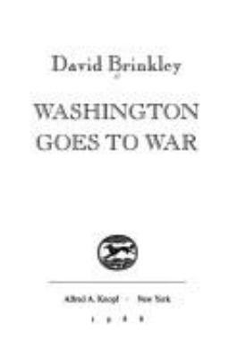 Washington goes to war