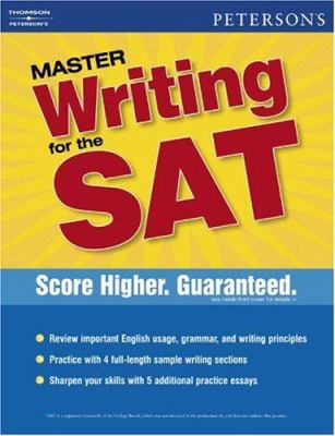 Peterson's SAT writing workbook