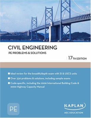 Civil engineering : PE problems & solutions