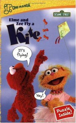 Elmo and Zoe fly a kite