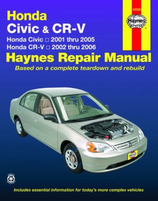 Honda Civic & CR-V automotive repair manual