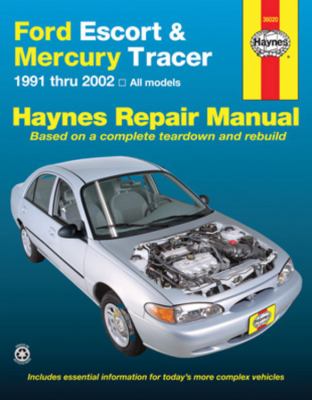 Ford Escort & Mercury Tracer automotive repair manual