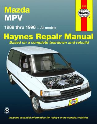 Mazda MPV automotive repair manual