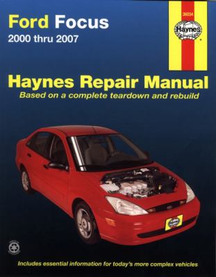 Ford Focus automotive repair manual : models covered, Focus models, 2000 through 2007 ; does not include information specific to SVT and rear disc brake models