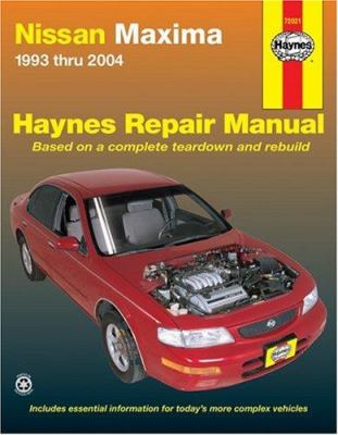 Nissan Maxima automotive repair manual