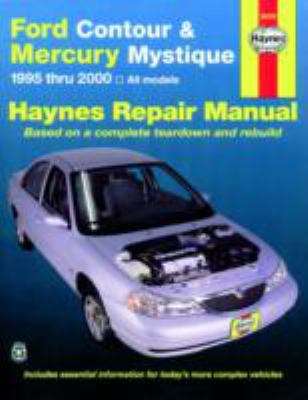 Ford Contour and Mercury Mystique automotive repair manual : models covered, all Ford Contour and Mercury Mystique models, 1995 through 2000