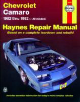 Chevrolet Camaro : automotive repair manual