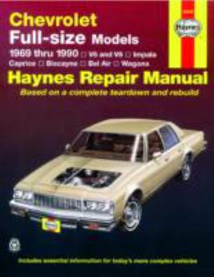 Chevrolet full-size automotive repair manual