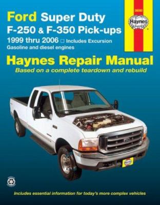 Ford Super Duty pick-ups and Excursion automotive repair manual