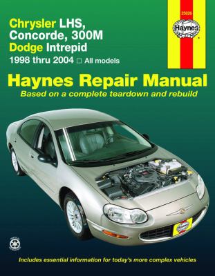 Chrysler LH-series automotive repair manual