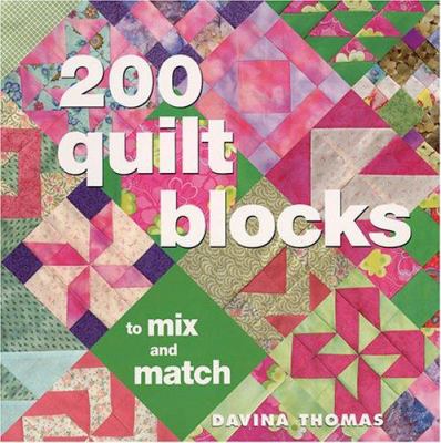 200 quilt blocks to mix and match