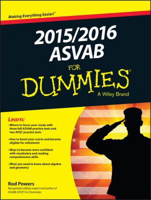 2015/2016 ASVAB for dummies