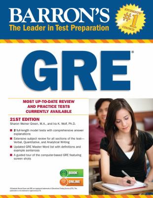 Barron's GRE®