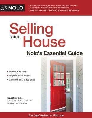 Selling your house : Nolo's essential guide