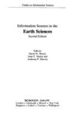 Information sources in the earth sciences