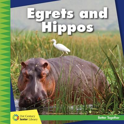 Egrets and hippos