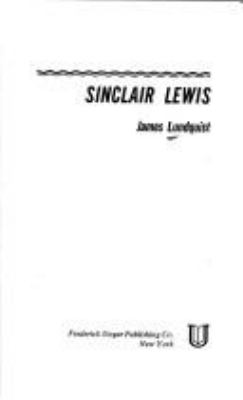 Sinclair Lewis.