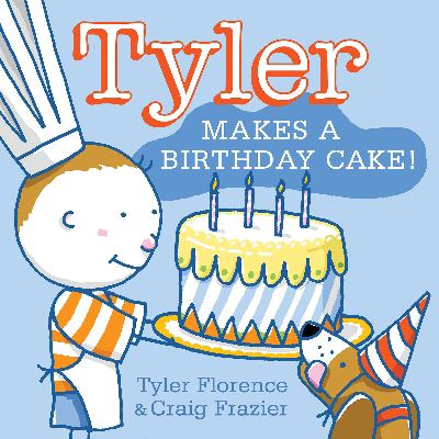 Tyler makes a birthday cake!