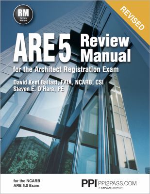 ARE 5 review manual for the Architect Registration Exam