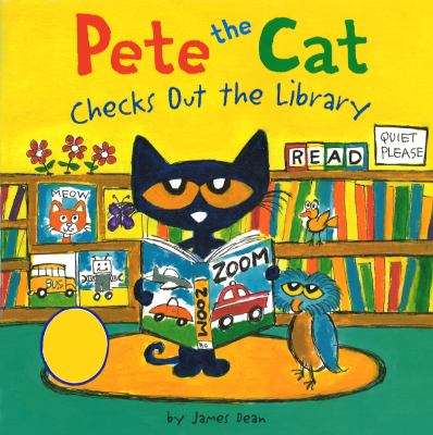 Pete the cat checks out the library