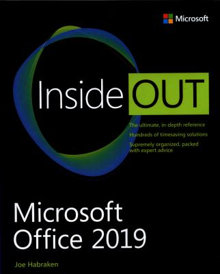 Microsoft Office 2019 inside out