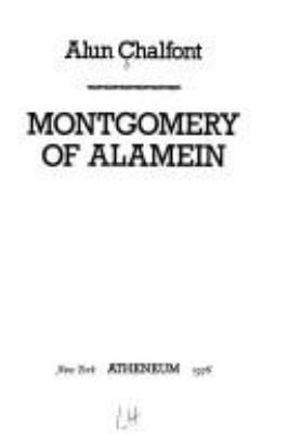 Montgomery of Alamein