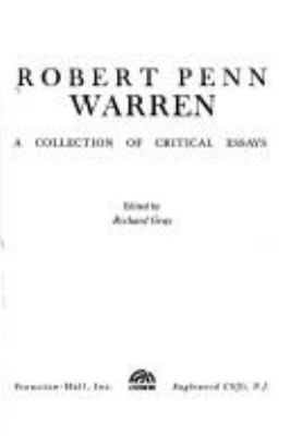Robert Penn Warren, a collection of critical essays