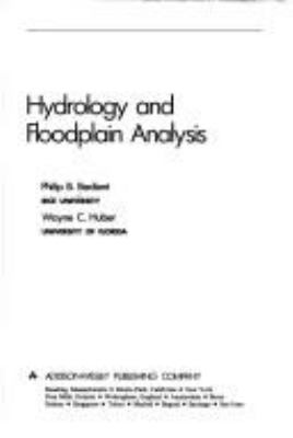 Hydrology and floodplain analysis