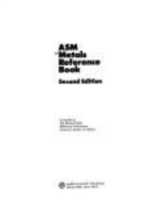 ASM metals reference book