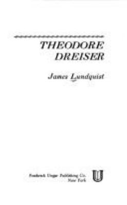 Theodore Dreiser.