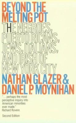 Beyond the melting pot : the Negroes, Puerto Ricans, Jews, Italians, and Irish of New York City