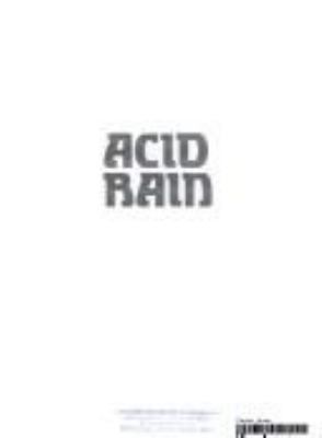 Acid rain