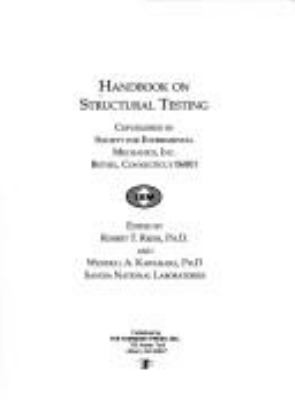 Handbook on structural testing
