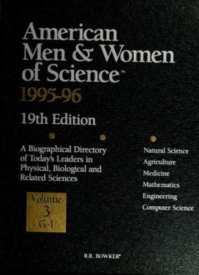 American men & women of science, 1995-96.