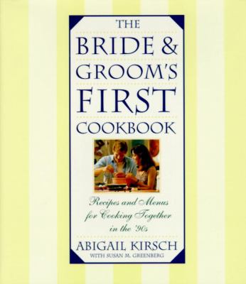 The bride and groom's first cookbook