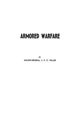 Armored warfare : an annotated edition of Lectures on F.S.R. III (operations between mechanized forces)