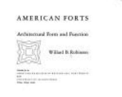 American forts--architectural form and function