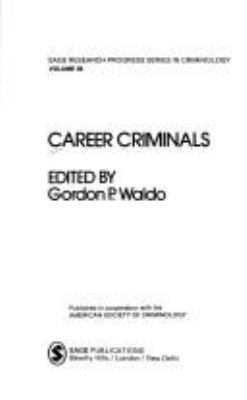 Career criminals