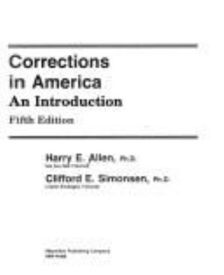 Corrections in America : an introduction