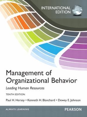 Management of organizational behavior : leading human resources