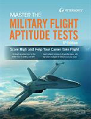 Peterson's master military flight aptitude tests