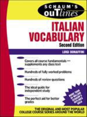 Schaum's Outline of Italian Vocabulary 2nd Edition