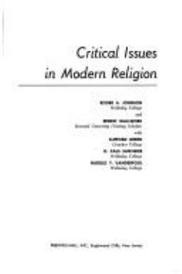 Critical issues in modern religion
