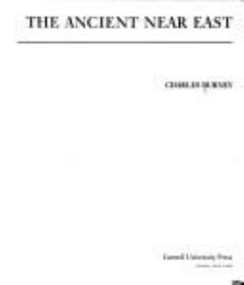 The ancient Near East