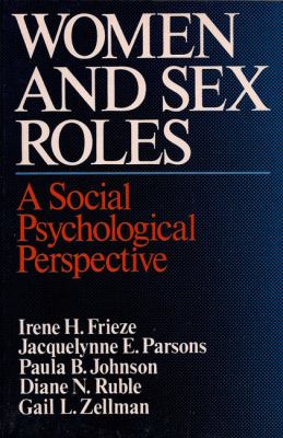 Women and sex roles : a social psychological perspective