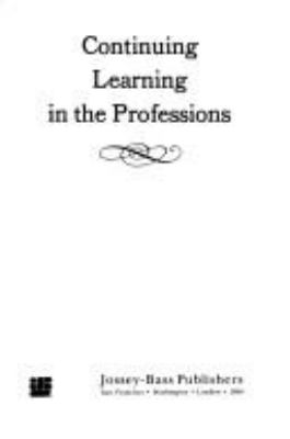 Continuing learning in the professions