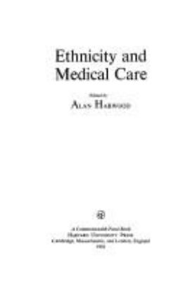 Ethnicity and medical care