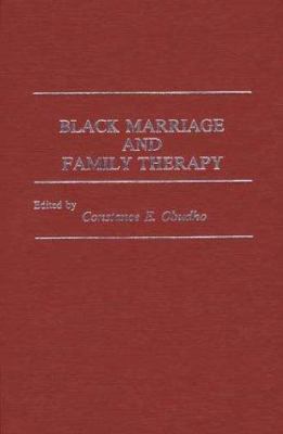 Black marriage and family therapy